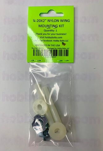 1/4-20x2 NYLON RC Airplane Airplane Wing Kit Qty: 1-Kit in Saudi Arabia