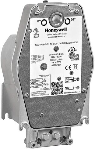 Honeywell MS4109F1010 Spring Return Fast Tock اثنين من مشغل موقع مع 80 رطلاً. in Saudi Arabia