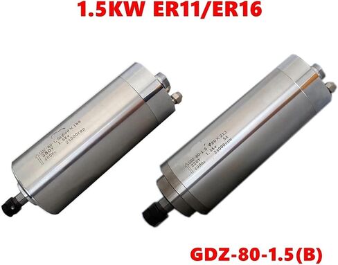 1.5 كيلو وات محرك المغزل المبرد بالمياه ER11 ER16 قطره 80 مم 24000 دورة في الدقيقة GDZ-80-1.5B (1.5KW 220V ER11) in Saudi Arabia