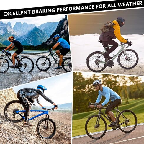 Bucklos 25pc دراجة القرصين منصات الفرامل ل TRP Tektro Shimano MT200 DEORE BR-M575 M525 M515 T615 T675 M505 M495 M486 M485 M475 M465. in Saudi Arabia