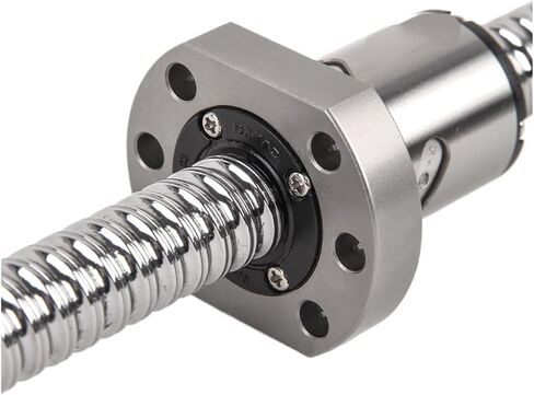 برغي الكرة المعدنية Nut C5 Ball Ball SFU1605+SFU1204+C5 FKFF12+MGN12H LIEAR GUIDE Parts for CNC (SFU1204-830) in Saudi Arabia
