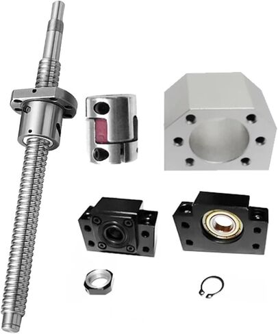 Metal Ball Screw nut 1PC Precision Ball Screw Set Nut SFU4010+End Support Bearing BKBF30+Nut Housing +Coupler(150MM) in Saudi Arabia