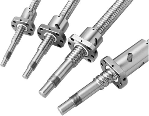 Metal Ball Screw nut C7 Machined SFU2005 250mm-1000mm Rolled Ball Screw with Flange Single Ball Nut BK/BF15 End CNC(600mm) in Saudi Arabia