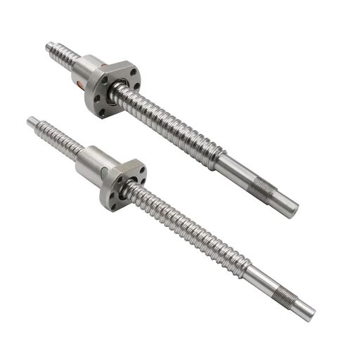 Metal Ball Screw nut CNC Router Ball Screw SFU2010 250mm-900mm with Single Ball Nut Lathe End Machined for CNC(400) in Saudi Arabia