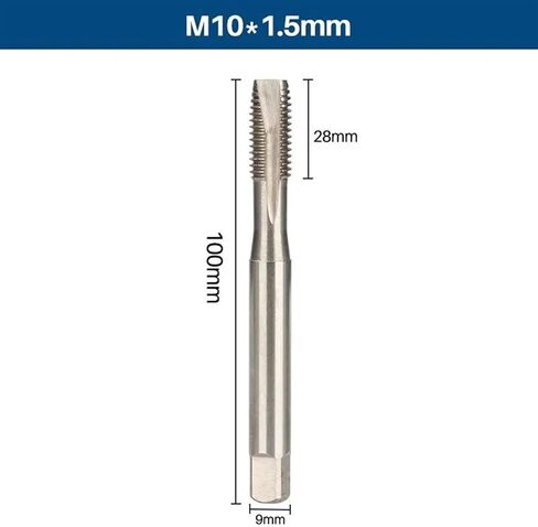 DIN371 Machine Tap with Reinforced Shank M3/M4/M5/M6/M8/M10/M12/M14 Screw Tap Thread Tap Drill Bit Hand Tools 1Pcs(M4X0.7) in Saudi Arabia