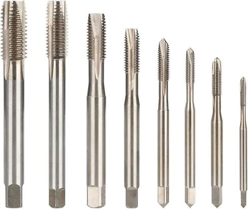 DIN371 Machine Tap with Reinforced Shank M3/M4/M5/M6/M8/M10/M12/M14 Screw Tap Thread Tap Drill Bit Hand Tools 1Pcs(M4X0.7) in Saudi Arabia