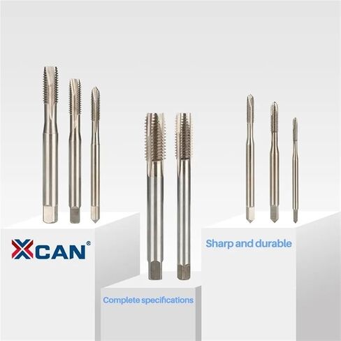 DIN371 Machine Tap with Reinforced Shank M3/M4/M5/M6/M8/M10/M12/M14 Screw Tap Thread Tap Drill Bit Hand Tools 1Pcs(M4X0.7) in Saudi Arabia