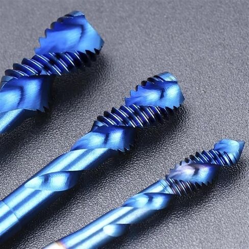 HSS SPORAL TAPS Short Blade TAP TAP Processing الثقوب العمياء M3 M4 M5 M6 M8 M10 M12 TAP METIC TAP TAPLS 1PCS (M3X0.5) in Saudi Arabia