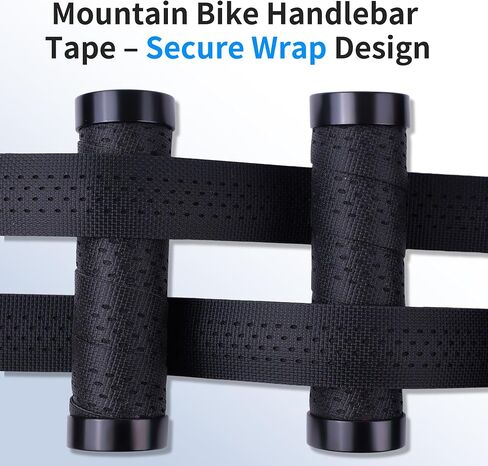 Bicycle Handlebar Grips, Dual-Layer Silicone EVA Construction, Double Lock-on System, Mountain Bike and Road Cycling in Saudi Arabia