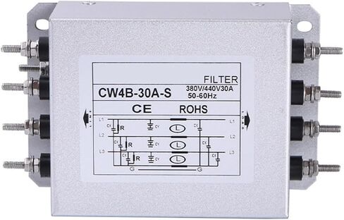 Three-Phase Three-Wire Frequency Conversion Filter CW4B-30A-S Anti-Interference high Performance 380v Power Supply Filter(CW4B-50A-S) in Saudi Arabia