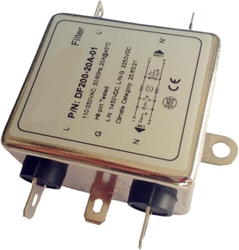 DF200 DF202-20A-01S 30A50A Power Filter DF201 Single Phase Two Stage Series(DF200bolt) in Saudi Arabia