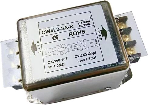 مرشح الطاقة CW4L2-20A30A-R المرحلة أحادية المرحلة 10A6A-R1 كتلة مكافحة التداخل (CW4L2-15A-R) in Saudi Arabia