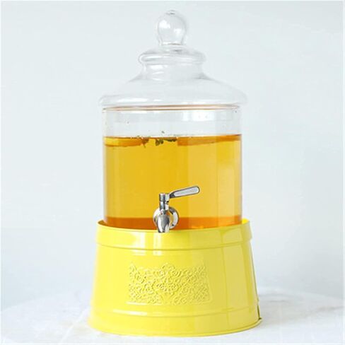 موزع مشروبات بيرة Tist Beer Dispenser ، موزع البيرة ، موزع عصير برميل البيرة ، يمكن للزجاج الشفاف المبرد موزع المشروبات ، مع دلو حامل بار Cask Ale Dispenser in Saudi Arabia