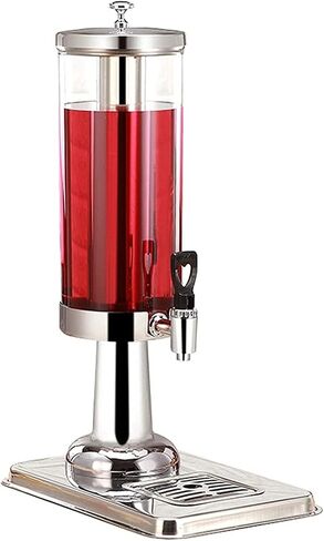 Beer Drinks Dispenser 3L Chilled Beverage Dispenser With PC Container Can For Hot And Cold Drinks (silver) Home Bar Cask Ale Dispenser in Saudi Arabia