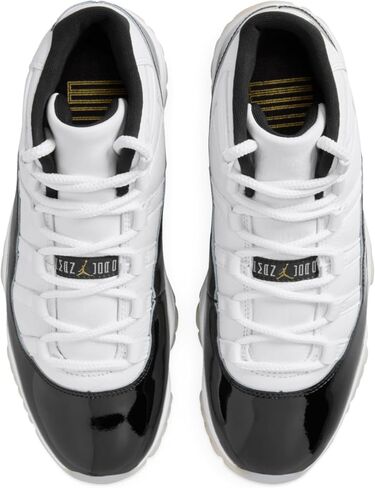 Nike Men's Air Jordan 11 "امتنان 2023 White/Metallic-Gold-Black (CT8012-170) (أبيض/معدن ذهبي أسود ، نظام حجم الأحذية الأمريكي ، البالغين ، رجال ، متوسط ​​، متوسط ​​، 11) in Saudi Arabia