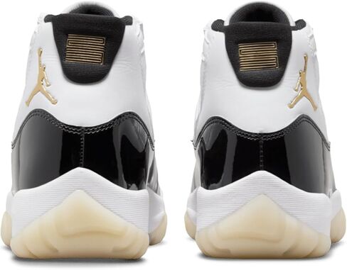 Nike Men's Air Jordan 11 "امتنان 2023 White/Metallic-Gold-Black (CT8012-170) (أبيض/معدن ذهبي أسود ، نظام حجم الأحذية الأمريكي ، البالغين ، رجال ، متوسط ​​، متوسط ​​، 11) in Saudi Arabia