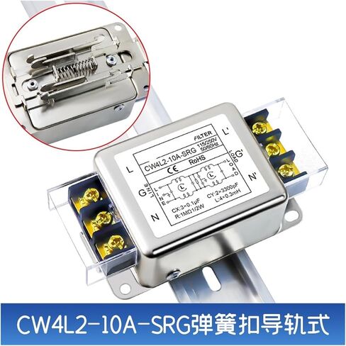 مرشح AC أحادي المرحلة على مرحلتين CW4L2-10A20A-SRG المحطة الزنبركية تداخل التداخل التداخل في التردد (CW4L2-20A-SRG) in Saudi Arabia