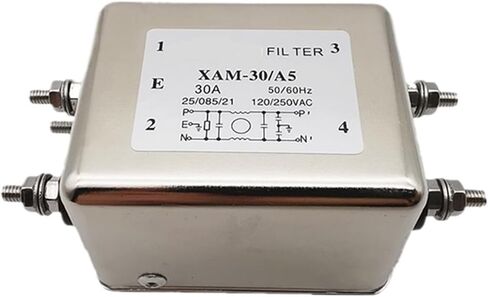 مرشح الطاقة أحادي الطور XAM-30/A5 220V 30A مرشح كهرومغناطيسي in Saudi Arabia