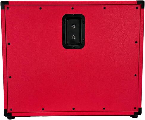 Seismic Audio - 1x12 Guitar Speaker CAB Empty - 7 Ply Birch - 12" Speakerless Cabinet - Red Tolex - Wheat Cloth Grill - Front or Rear Loading Options in Saudi Arabia