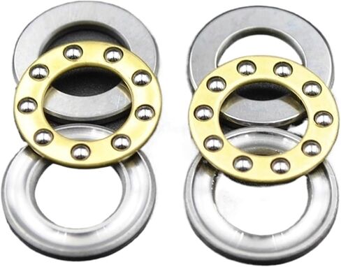 10Pcs F8-14M F8 14m Miniature Thrust Ball Bearing 8 * 14 * 4mm Inner Diameter 8mm Miniature Axial Ball Bearings in Saudi Arabia