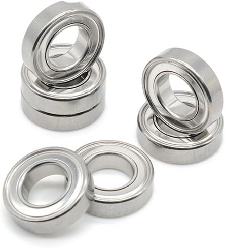 10Pcs S6800ZZ 10x19x5mm Stainless Steel Ball Bearings AISI440C in Saudi Arabia