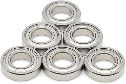 10Pcs S6800ZZ 10x19x5mm Stainless Steel Ball Bearings AISI440C in Saudi Arabia