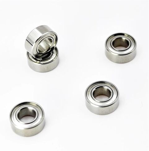 2/10Pcs Hybrid Ceramic Bearing SMR105ZZ Stainless Steel MR105 ZZ 5x10x4mm 1050 Inner Bore 5mm Miniature Ball Bearings(2Pcs) in Kuwait