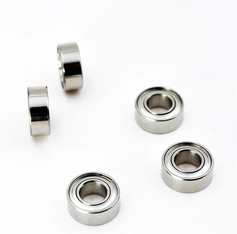 2/10Pcs Hybrid Ceramic Bearing SMR105ZZ Stainless Steel MR105 ZZ 5x10x4mm 1050 Inner Bore 5mm Miniature Ball Bearings(2Pcs) in Kuwait