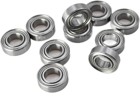 10/100pcs 5 * 10 * 3MM MR105 W3 ZZ 5 10 3 محمل القطر الداخلي 5 مم محامل كرة مصغرة محمية (10 مساءً) in Saudi Arabia