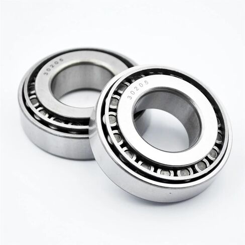2PCS محامل الأسطوانة المدببة 30202 30203 30204 30205 30206 30207 30303 30307 15 20 17 20 25 30 35mm محمل مدبب (30206 30x62x17.25mm) in Saudi Arabia