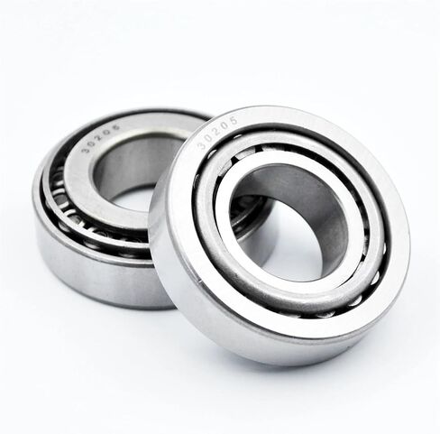 2PCS محامل الأسطوانة المدببة 30202 30203 30204 30205 30206 30207 30303 30307 15 20 17 20 25 30 35mm محمل مدبب (30206 30x62x17.25mm) in Saudi Arabia