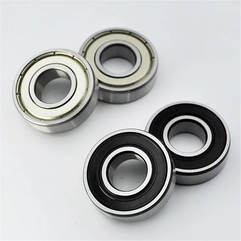 10Pcs 6001 2RS ZZ 12 * 28 * 8mm 6001RS 6001Z DDU 2Z Inner Diameter 12mm Chrome Steel Deep Groove Ball Bearings(6001 2RS Normal) in Saudi Arabia