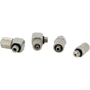 M-Series Miniature Miniature M-5H-4 M-5HL-4 الذكور الخيط الذكور الهوائية خرطوم هواء موصل صغير مناسب M3 M4 M5 M6 (M-3H-6) in Kuwait