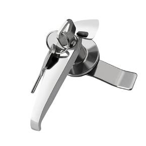 مقبض مستوى كام كام قفل توزيع في الهواء الطلق MS308-3 الفضة 1pcs in Kuwait