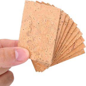 Saxophone Cork, 10PCS Universal Saxophone Sax Neck Joint Cork Sheet, Flexible and Soft Saxophone Cork Replacement Kit for Alto Soprano Tenor Saxophone, Instrument Accessories in Saudi Arabia