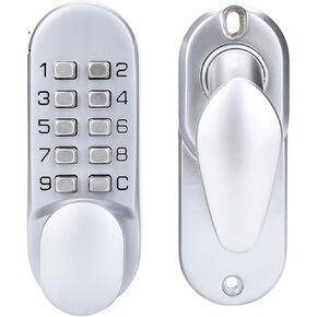 Zinc Alloy Keyless Door Lock Mechanical Combination Lock Code Lock for Doors Handle Door Hardware Lock Furniture 1Pcs in Saudi Arabia