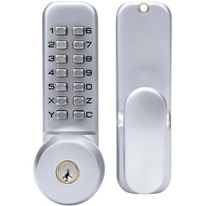 Zinc Alloy Combination Mechanical Digital Door Lock No Power Push Button Code Locks for Home Security Furniture Hardware 1Pcs in Saudi Arabia