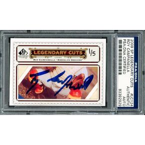 Roy Campanella موقعة 2009 Upper Deck SP CATS CATS CARDS #LC124 BROOKLYN DODGERS #1/5 PSA/DNA #83392929 - MLB CARDAGER in Saudi Arabia