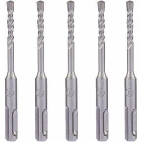 5pcs 4mm 5mm 6mm Hammer SDS بالإضافة إلى بتات الحفر مجموعة 110 مم من الطوب جدار من الطوب الحفر حفرة الحفر 016 (8x110mm 5pcs) in Kuwait