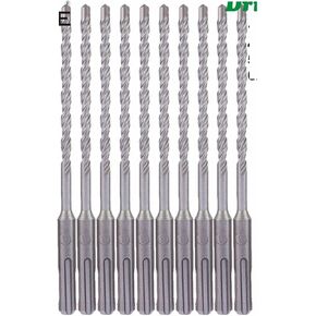 10pc/lot 4mm 5mm 6mm bits Hammer Drill Bits stet 160mm خرسانة جدار من الطوب كتلة البناء حفرة المنشار حفر 013 (6x160mm 10pcs) in Kuwait