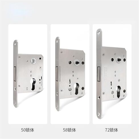 Lock Cylinder，Universal Lock Body, Indoor Door Lock Body, Large Magnetic and Silent Lock Body, Household Magnetic Lock Cylinder 1Pcs(5850) in Saudi Arabia
