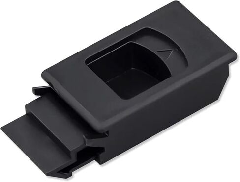 DK725 Plastic Plane Sliding Lock Quick Installation Side Door Latch Cabinet Box Latch 7Pcs(7pcs-Gray-Plastic) in Saudi Arabia