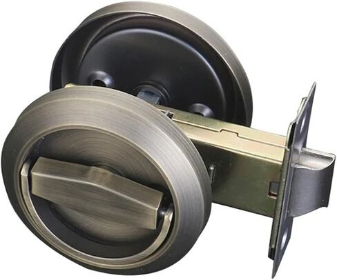 Hidden Door Locks Stainless Steel Handle Recessed Cabinet Invisible Pull Mechanical Outdoor Lock for Fire Proof Hardware 1Pcs(Wire Drawing Set) in Saudi Arabia