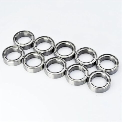 2/10pcs هجين السيراميك تحمل S6700ZZ المقاوم للصدأ الفولاذ المقاوم للصدأ 6700 ZZ 10x15x4mm محامل الكرة المصغرة 10 مم (10 ٪) in Saudi Arabia