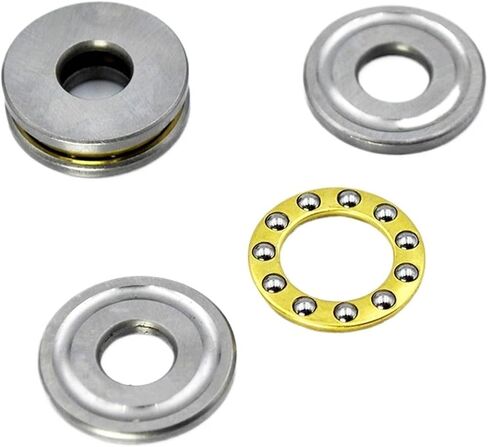 5pcs F8-22M Mini Thrust Ball تحمل 7 F8 22m 11 كرات 8 * 22 * ​​7 مم القطر الداخلي 8 مم محامل الكرة المحورية المصغرة in Saudi Arabia