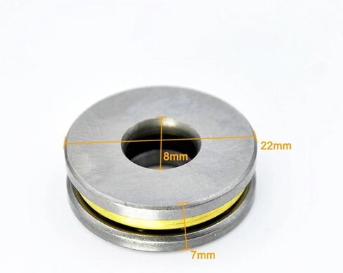 5pcs F8-22M Mini Thrust Ball تحمل 7 F8 22m 11 كرات 8 * 22 * ​​7 مم القطر الداخلي 8 مم محامل الكرة المحورية المصغرة in Saudi Arabia