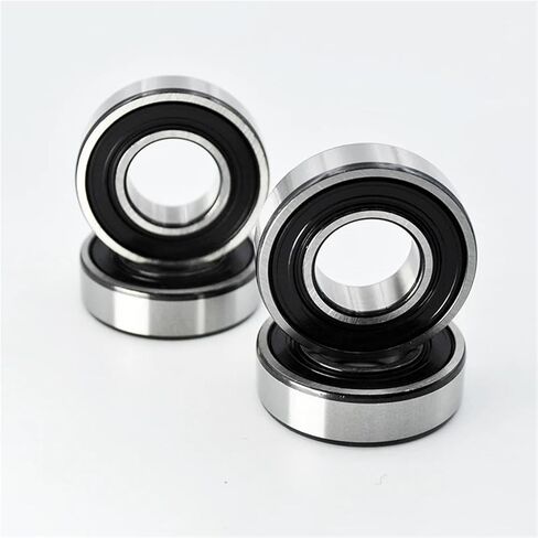 10pcs 6002 2RS ZZ 15 * 32 * 9mm 6002rs 6002z DDU 2Z القطر الداخلي 15 مم محامل كروم للأخدود العميق (6002 ZZ عادي) in Saudi Arabia
