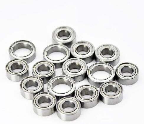 16Pcs Miniature Ball Bearings Kit Sealed Bearing TT02 TT-02 TT02D TT-02D 1/10 in Saudi Arabia