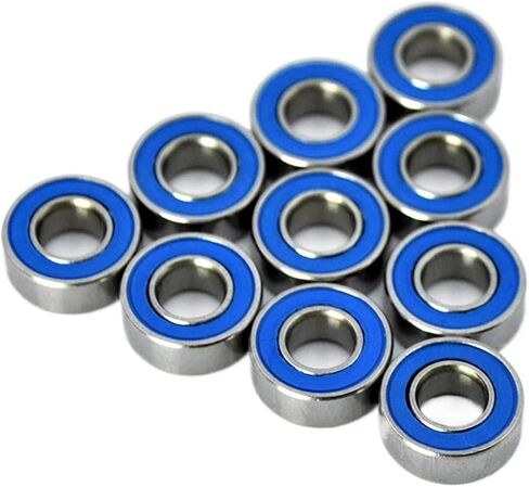 10pcs الفولاذ المقاوم للصدأ SMR52 SMR63 SMR74 SMR83 SMR85 SMR95 SMR105 SMR106 SMR115 1050 1150 2RS محمل كرة محمل مصغرة (SMR83 3X8X3MM) in Saudi Arabia