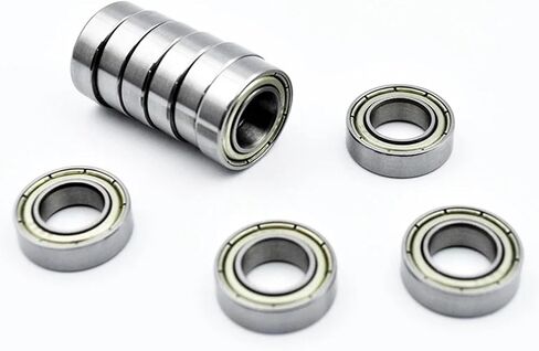 10pcs 689zz 9 * 17 * 5mm مصغرة تحمل الصلب الصلب العميق محامل الكرة الصغيرة in Saudi Arabia